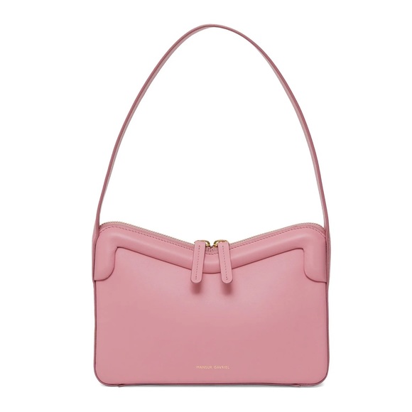 Mansur Gavriel $545 M Frame Baguette NWT Flamingo Pink - Picture 4 of 10